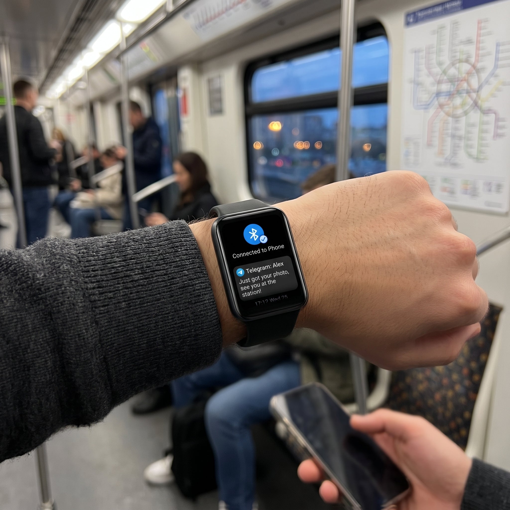 Smartwatch Reloj Inteligente Nebro WAT-102 Pantalla 1.47 IP67 Bluetooth