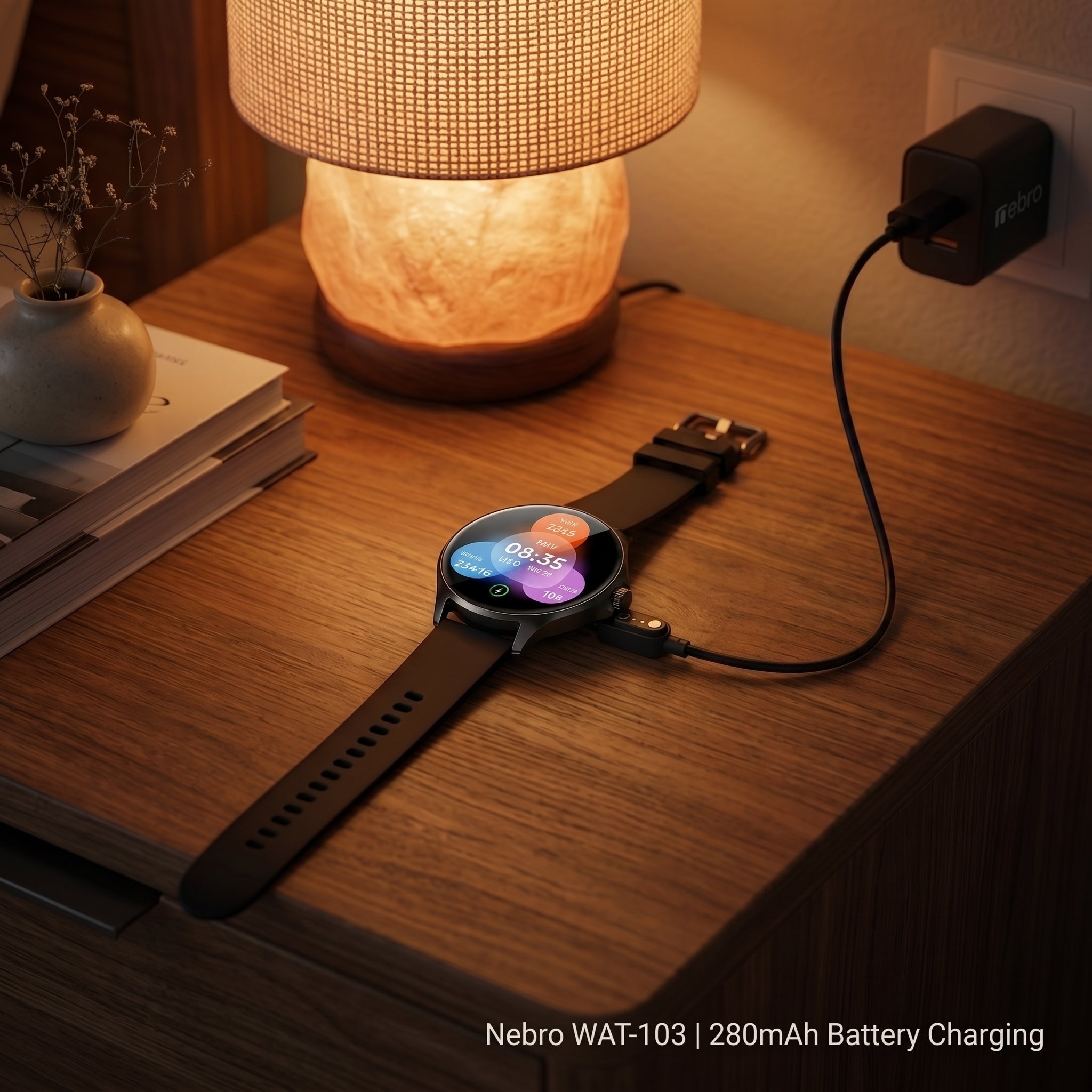 Smartwatch Reloj inteligente Nebro WAT-103 Pantalla 1.7 Bluetooth