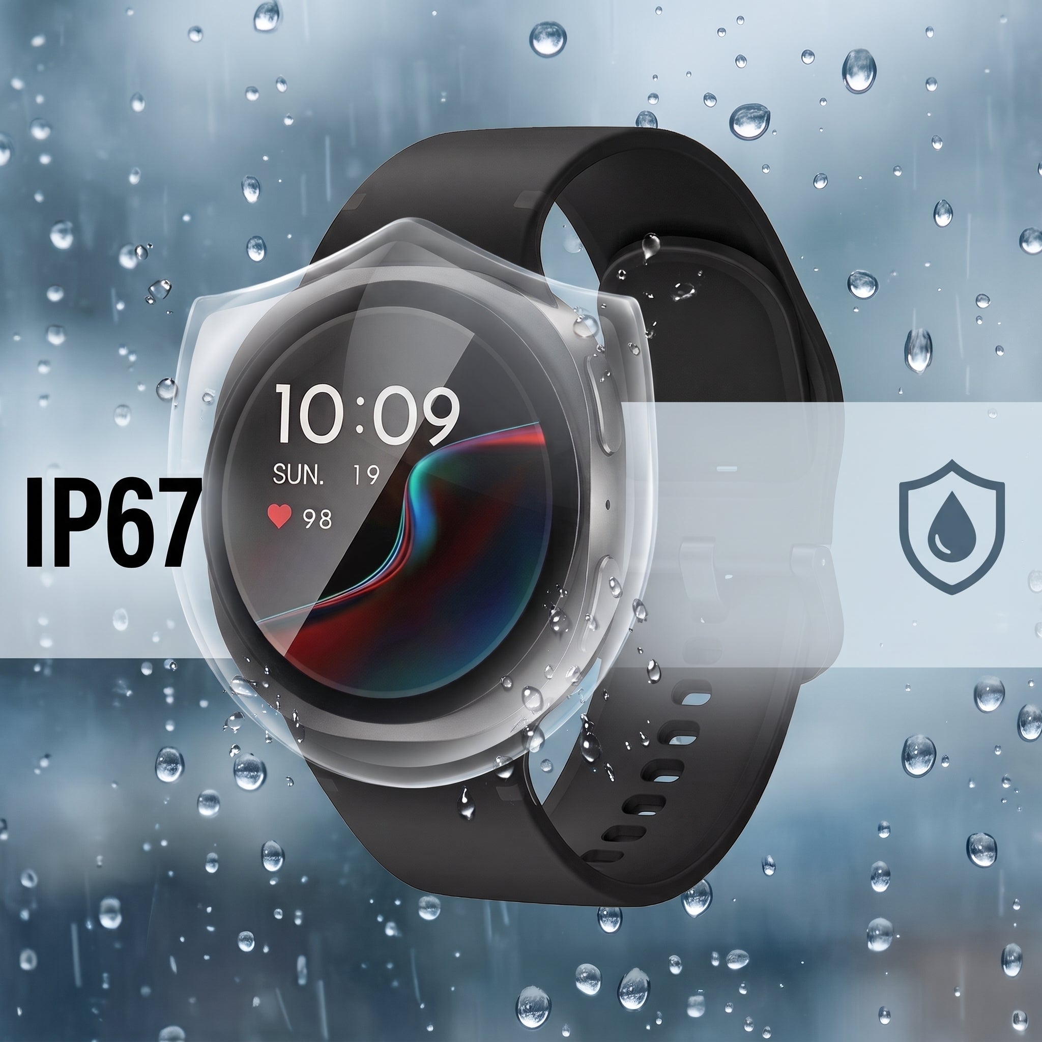 Smartwatch Reloj Inteligente Nebro WAT-104 Pantalla de 1.43 Aleación de Zinc Bluetooth
