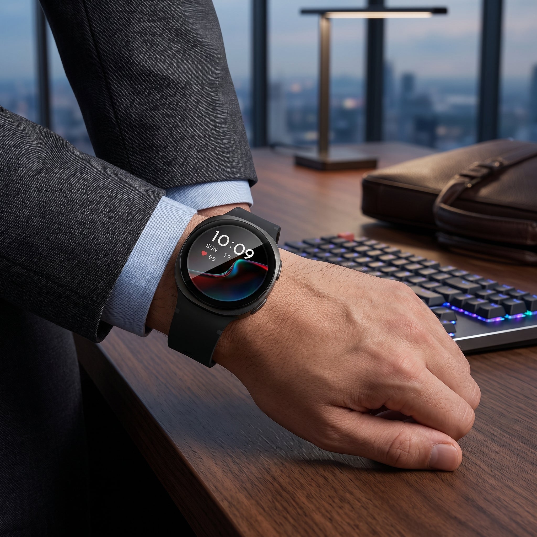 Smartwatch Reloj Inteligente Nebro WAT-104 Pantalla de 1.43 Aleación de Zinc Bluetooth