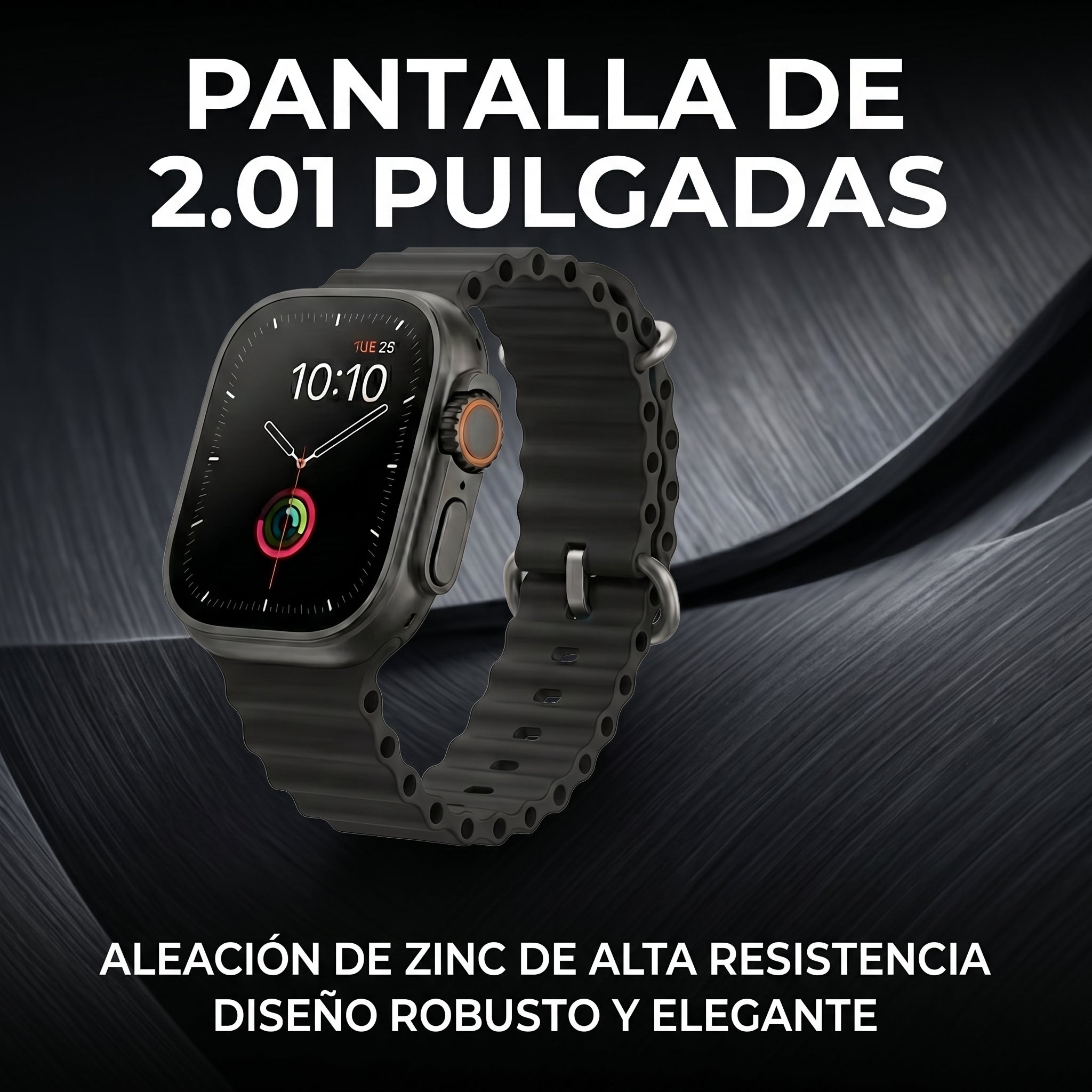 Smartwatch Reloj Inteligente Nebro WAT-105 Pantalla 2.01 Bluetooth