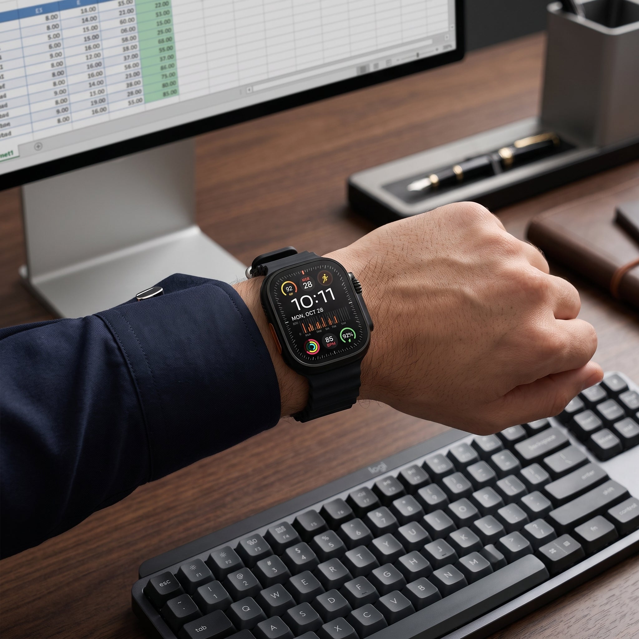 Smartwatch Reloj Inteligente Nebro WAT-105 Pantalla 2.01 Bluetooth