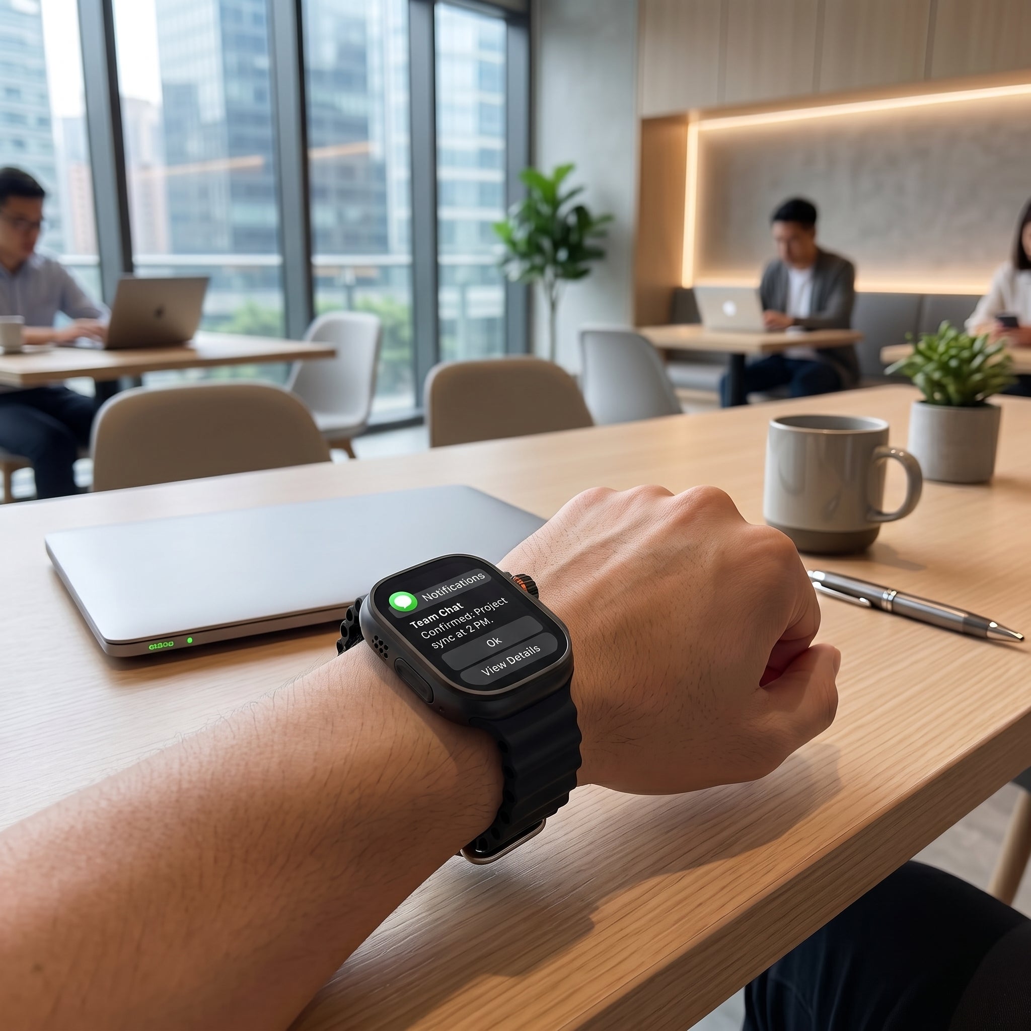 Smartwatch Reloj Inteligente Nebro WAT-105 Pantalla 2.01 Bluetooth