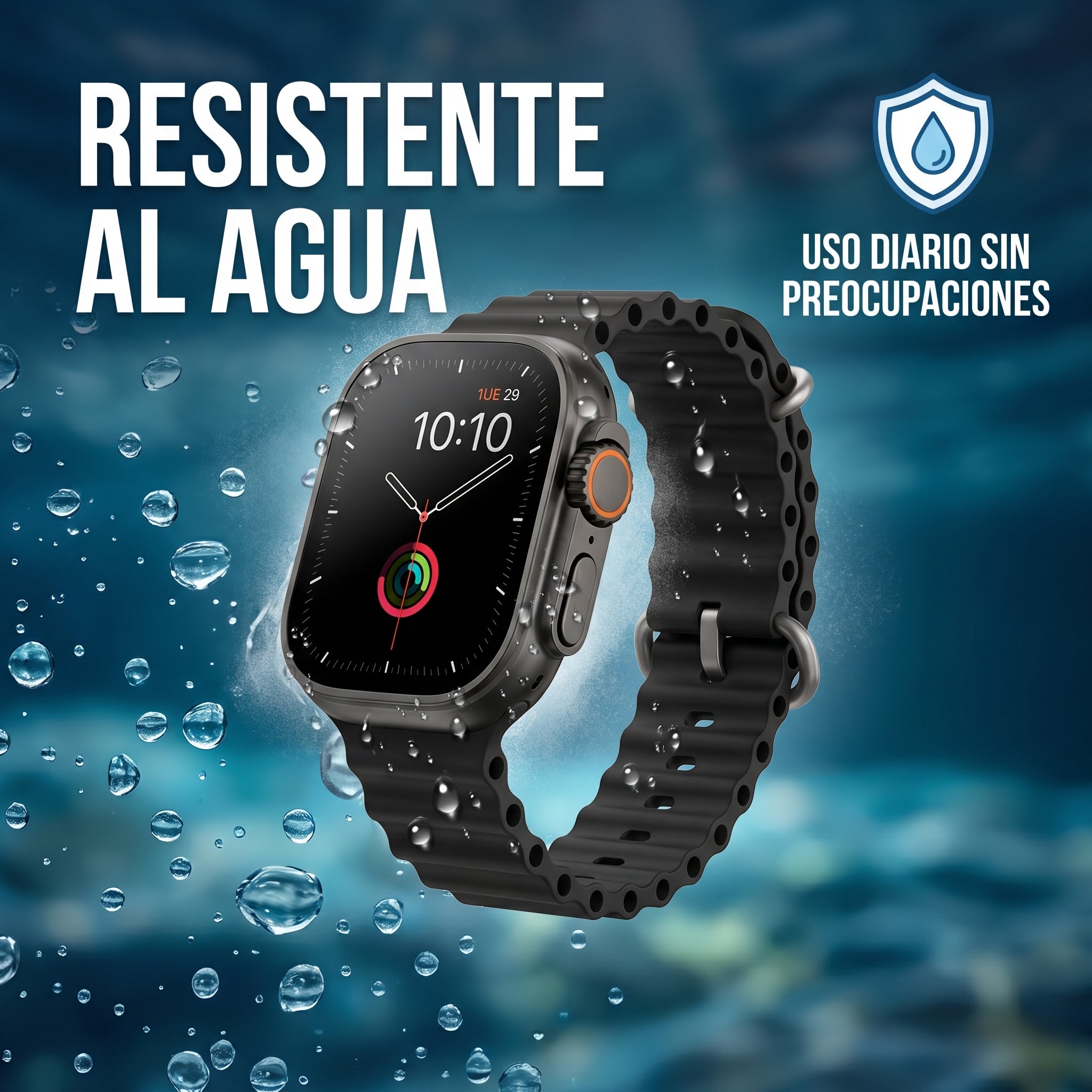 Smartwatch Reloj Inteligente Nebro WAT-105 Pantalla 2.01 Bluetooth