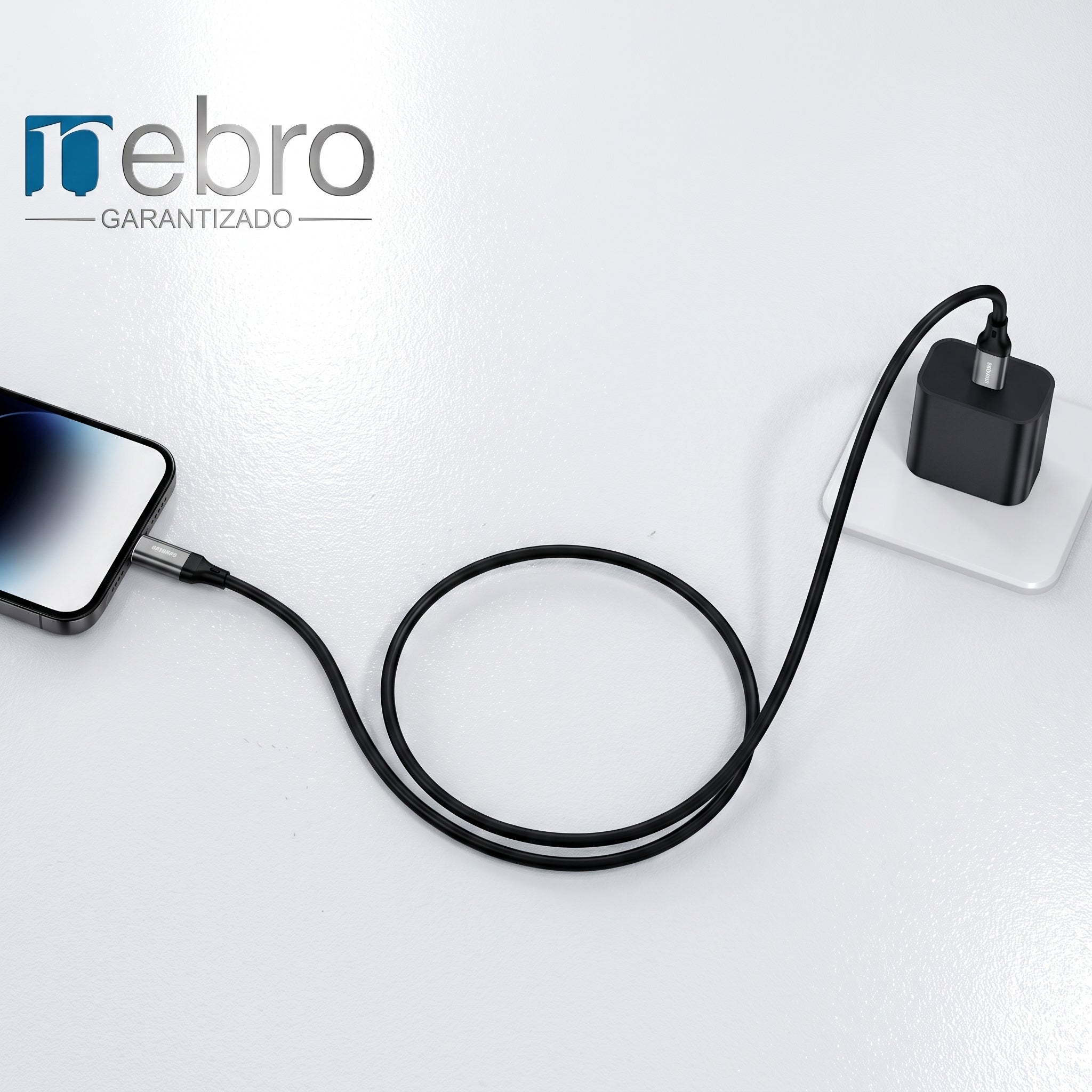 Cable Tipo-C a Lightning Trenzado Nebro WD-301TL