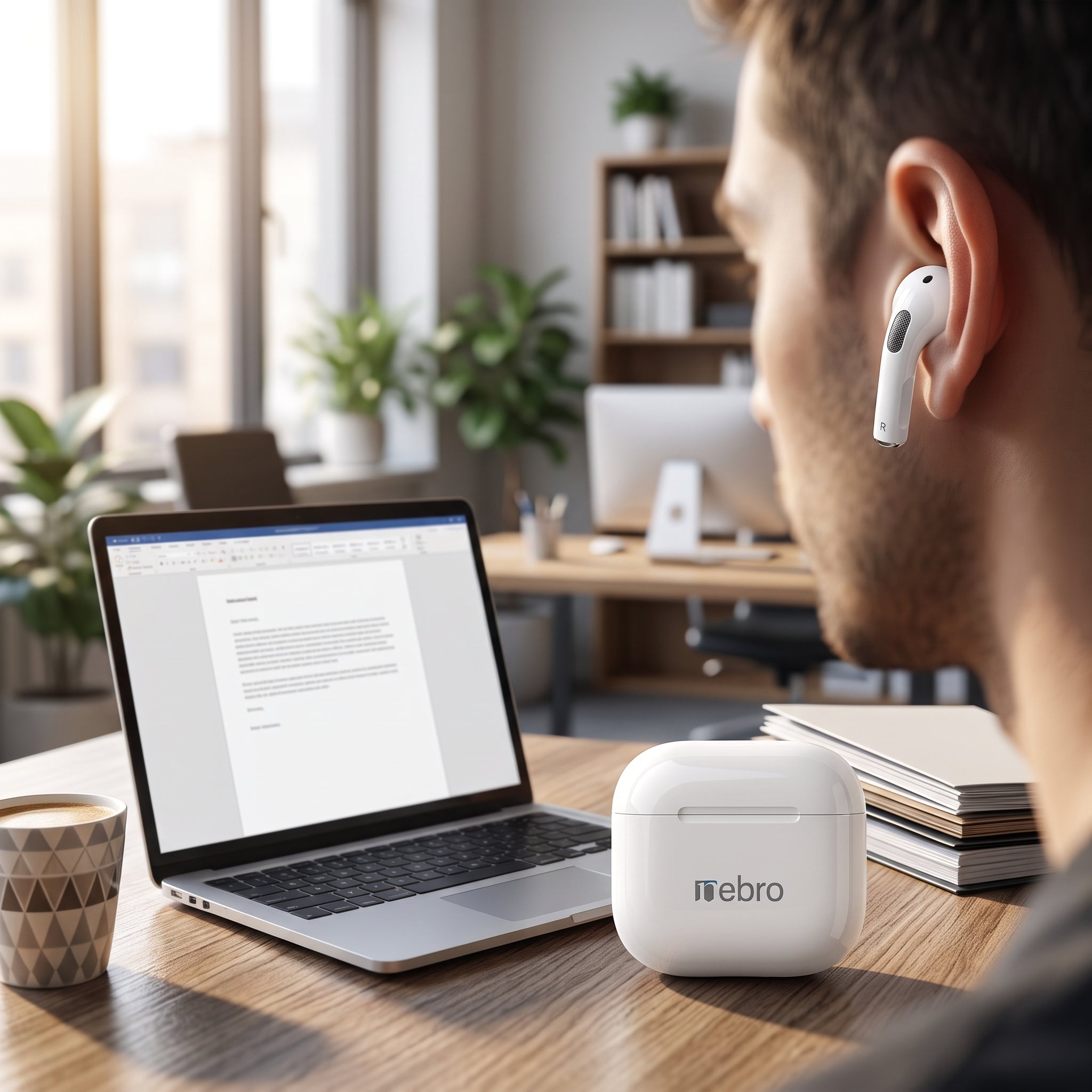 Audífonos Inalámbricos Nebro-W7: HiFi Y Control Tactil