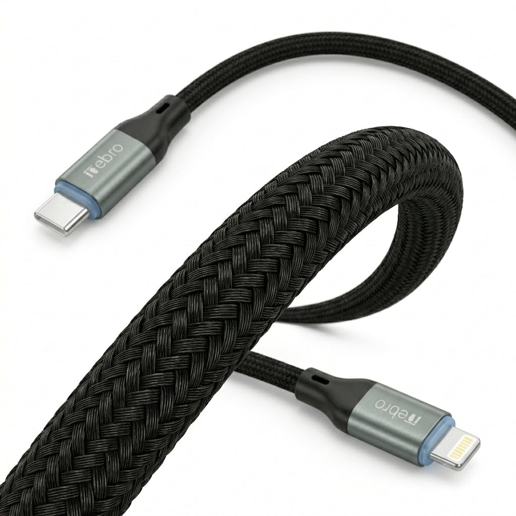 Cable Tipo-C a Lightning Trenzado Nebro WD-301TL