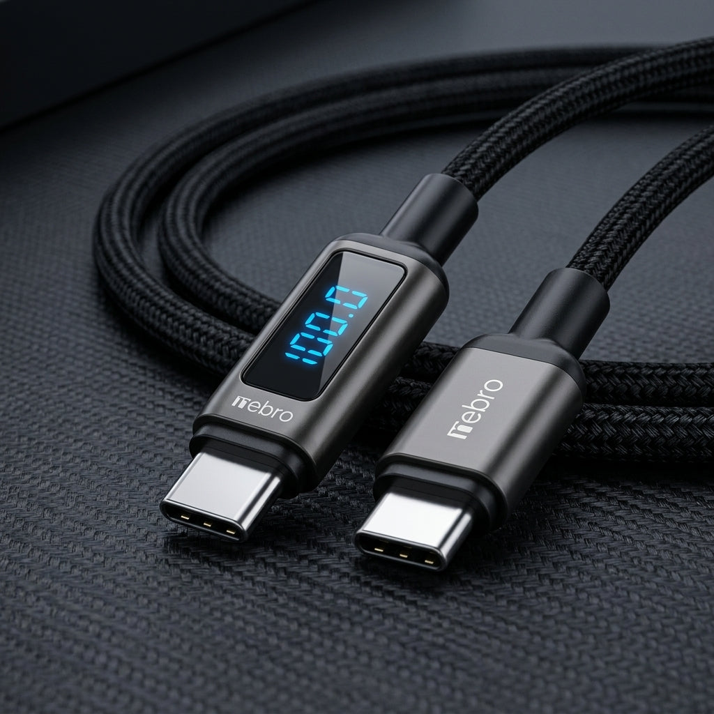 Cable de Carga Tipo-C a Tipo-C 100W Nebro WD-309TT