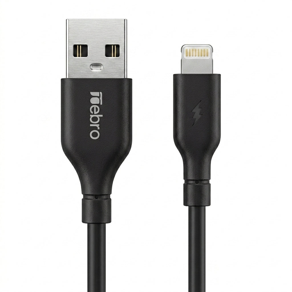 Cable USB a Lightning Nebro WD-25L 2 Metros Carga Rápida 2.4A