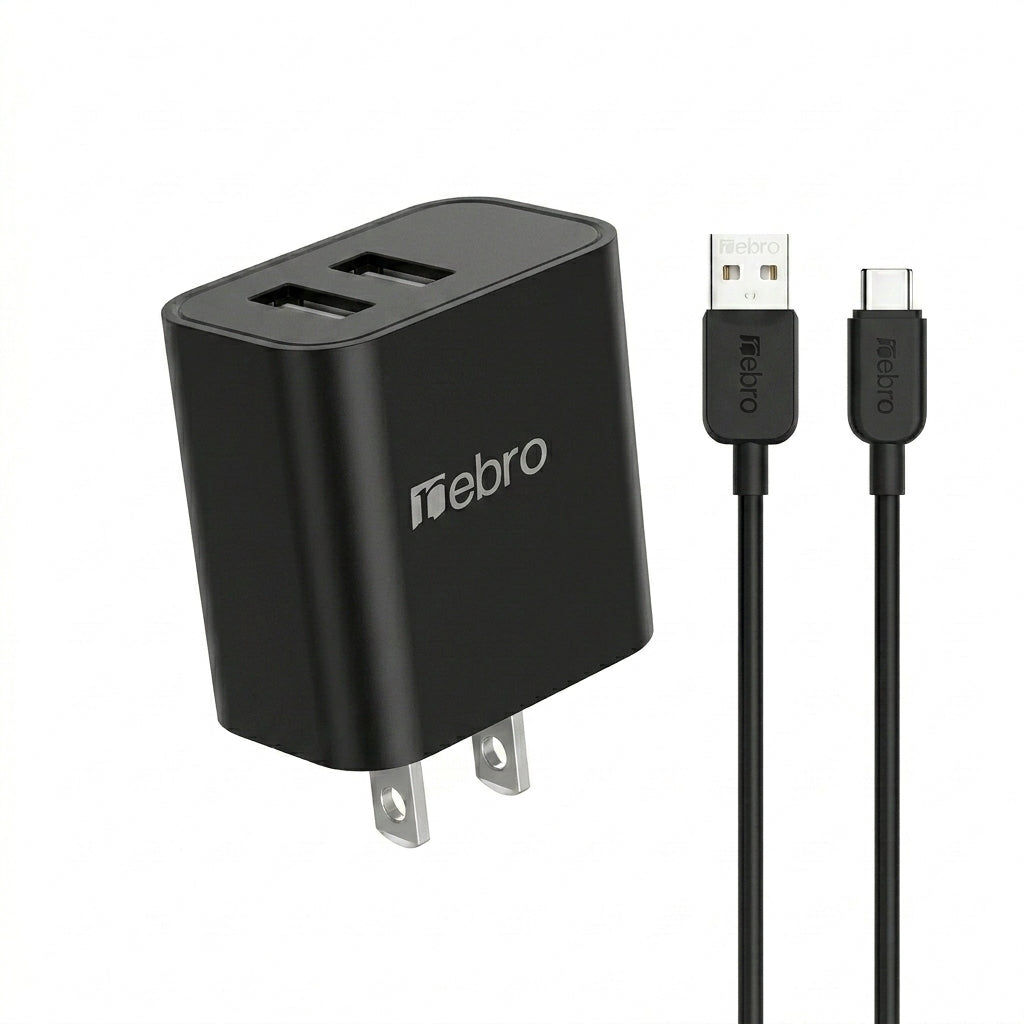 Cargador de Pared Doble USB Nebro WCA-003