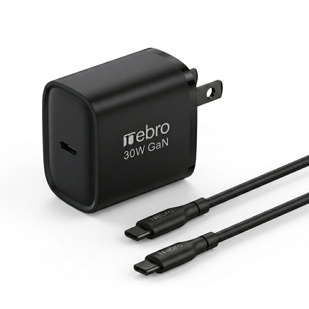 Cargador GaN 30W Nebro VGA-053T