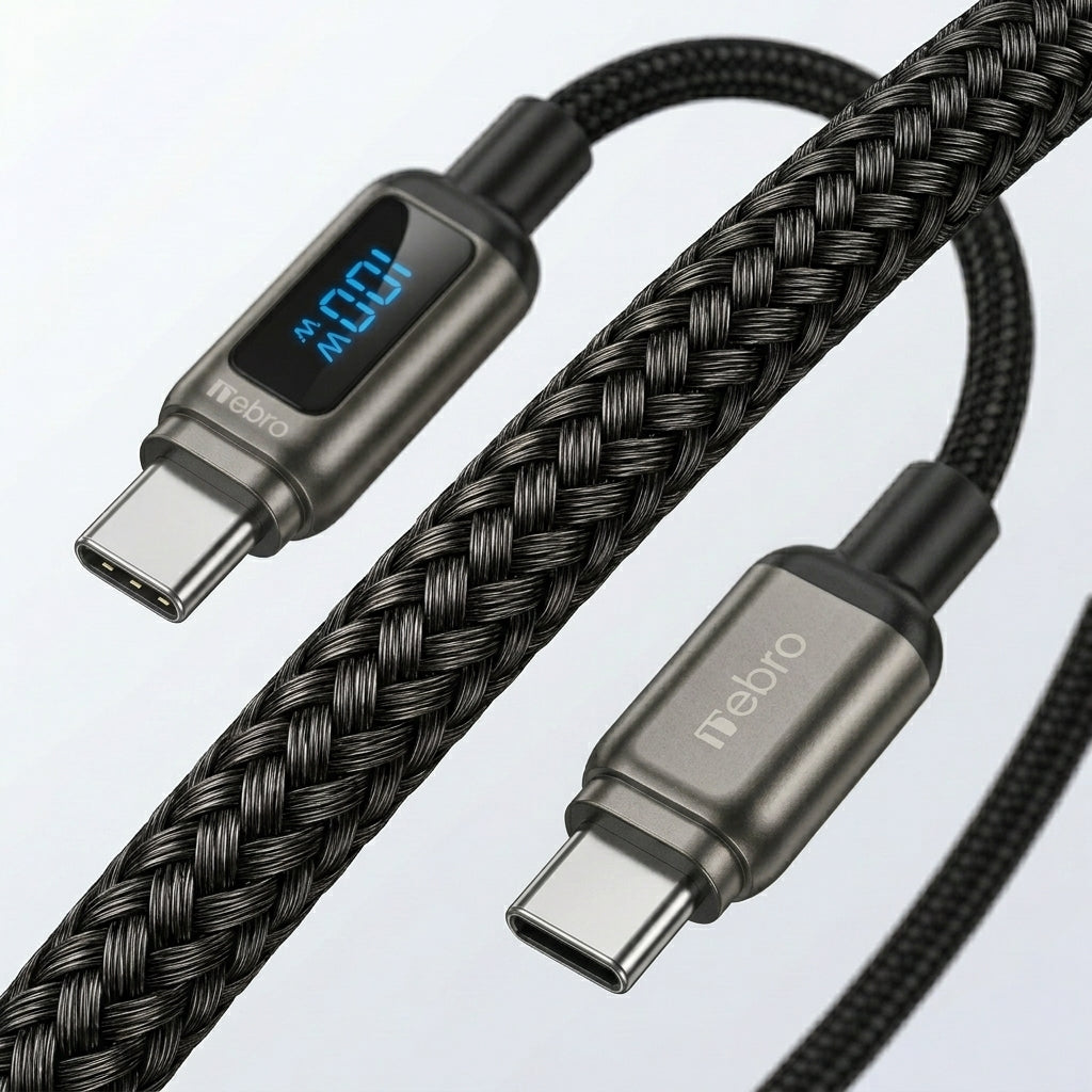 Cable de Carga Tipo-C a Tipo-C 100W Nebro WD-309TT