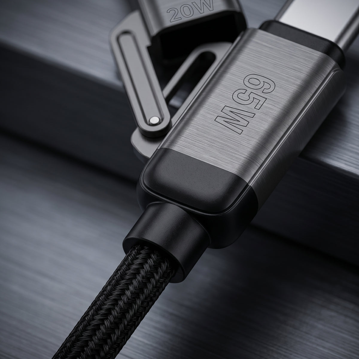 Cable Tipo-C a Tipo-C y Lightning 3 en 1 Nebro WD-340 Carga Rapida 1.2m