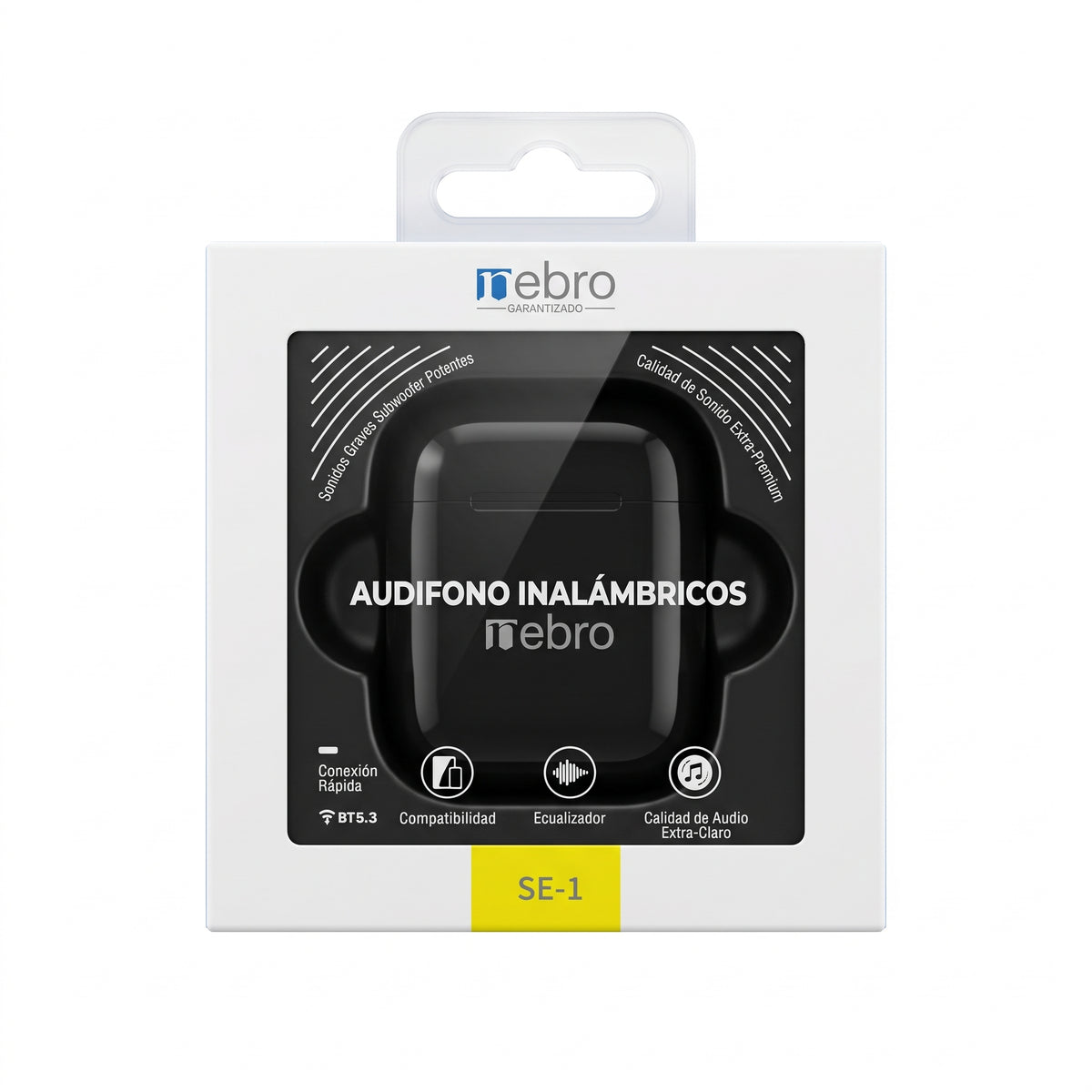 Audífonos Inalámbricos Nebro SE-1 Bluetooth 5.3 Ecualizador Sonido HiFi