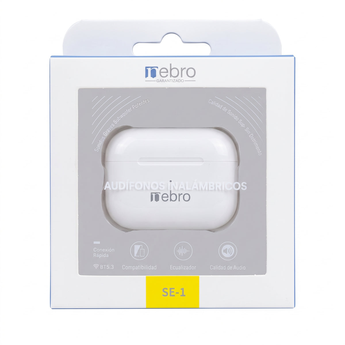 Audífonos Inalámbricos Nebro SE-1 Bluetooth 5.3 Ecualizador y Sonido HiFi