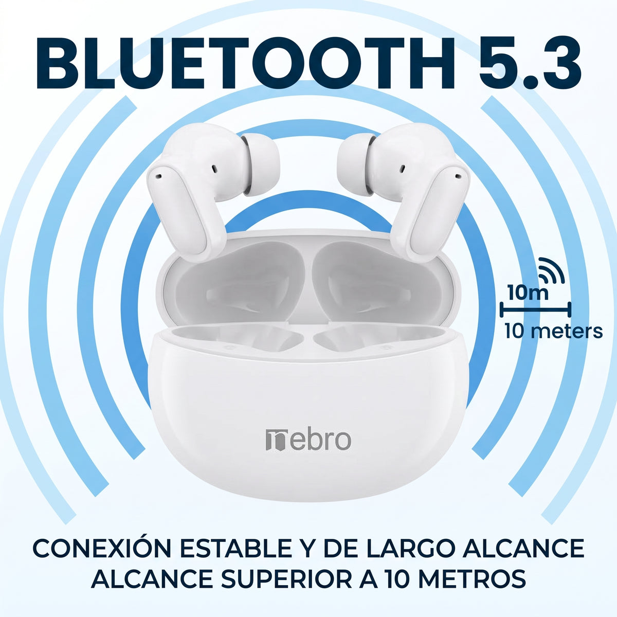 Audífonos Bluetooth Nebro T42
