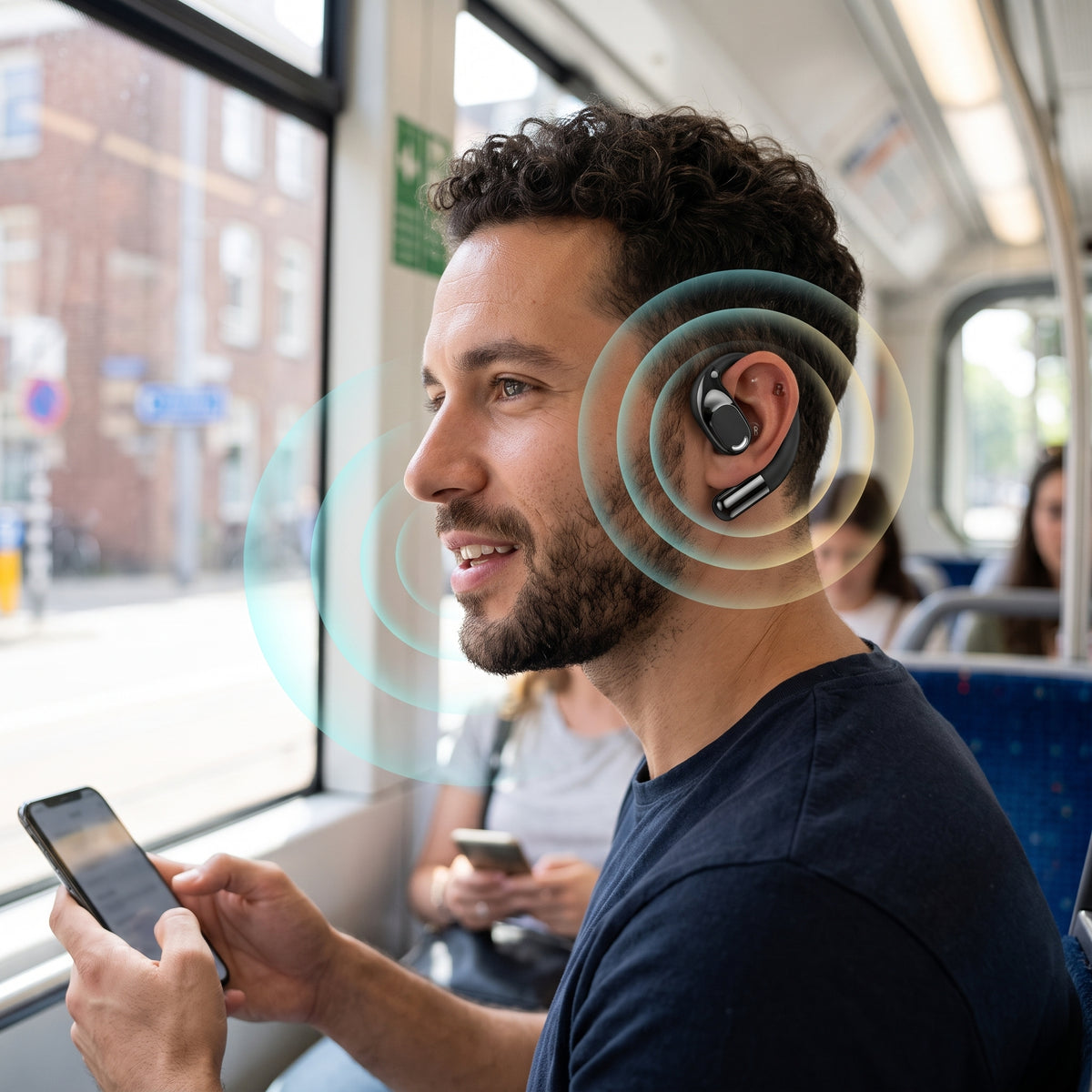 Audífonos Open Ear Nebro T44 Bluetooth 5.3