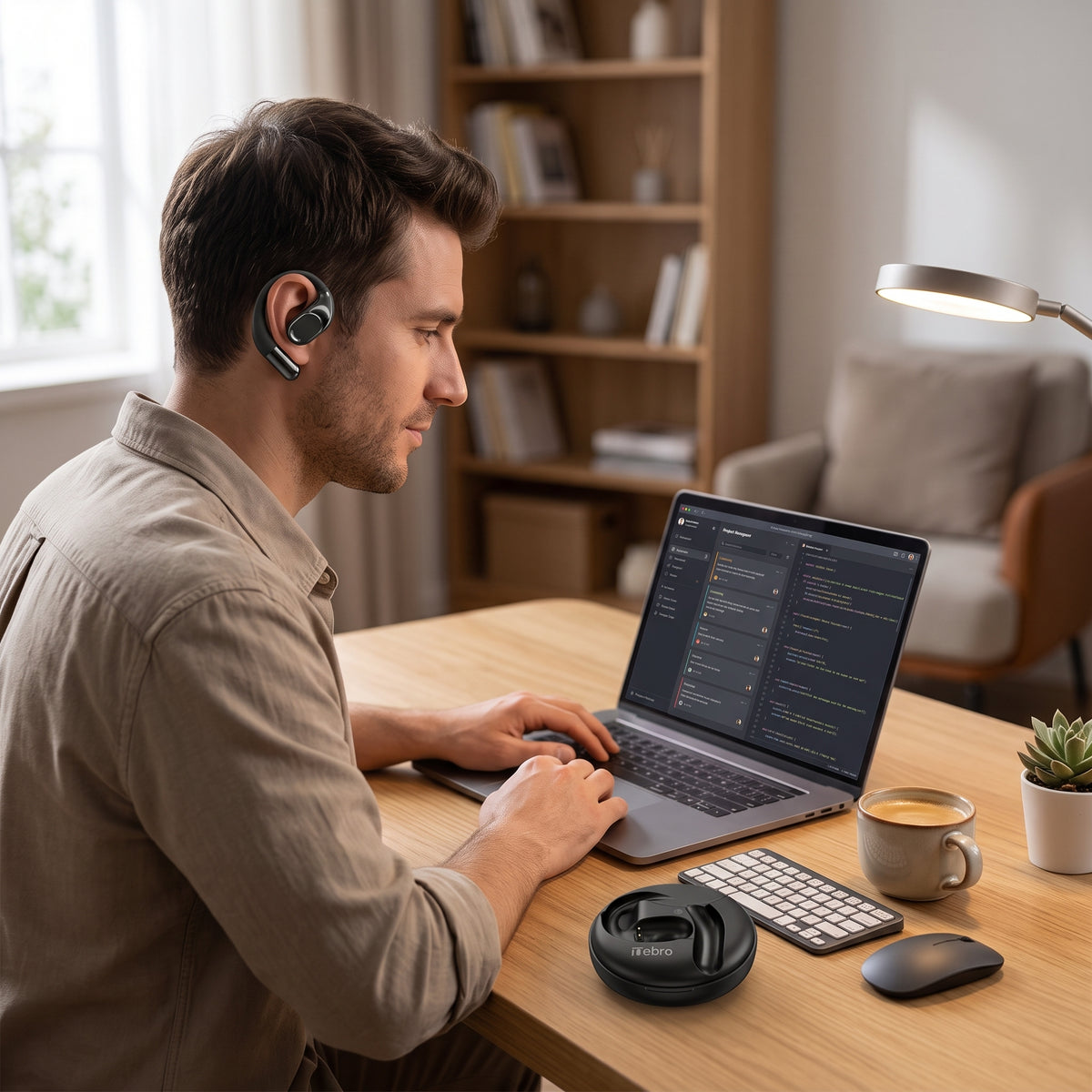 Audífonos Open Ear Nebro T44 Bluetooth 5.3