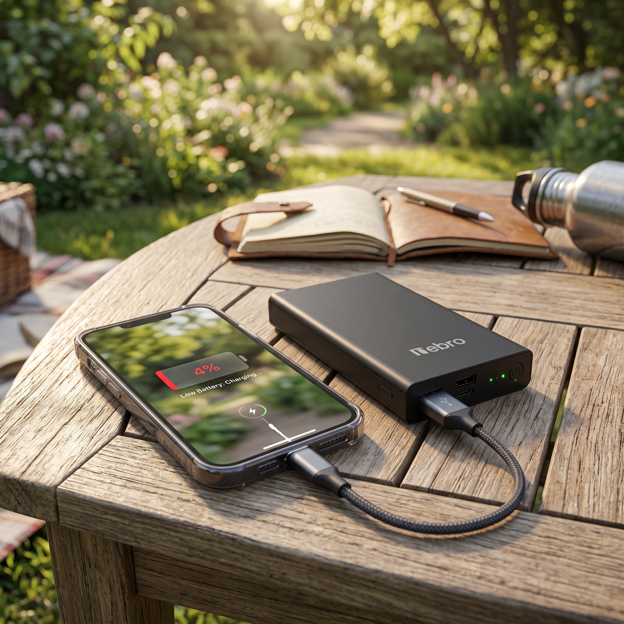 Powerbank Batería Portátil Multi-Carga WB-075 5000mAh Doble Puerto USB