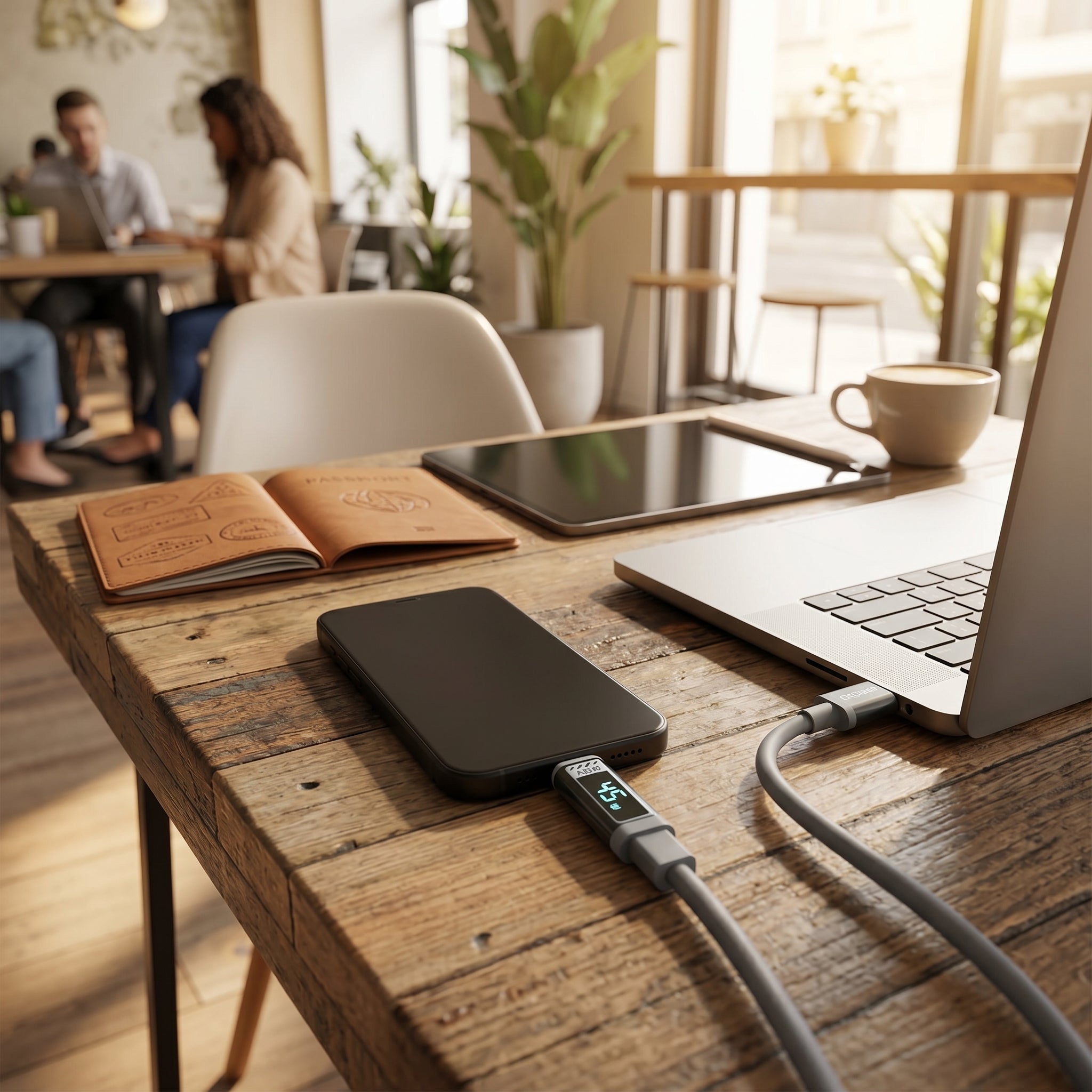 Cable USB-A a USB-C Nebro WD-302T 1.2 Metros Carga Rápida 2.4A