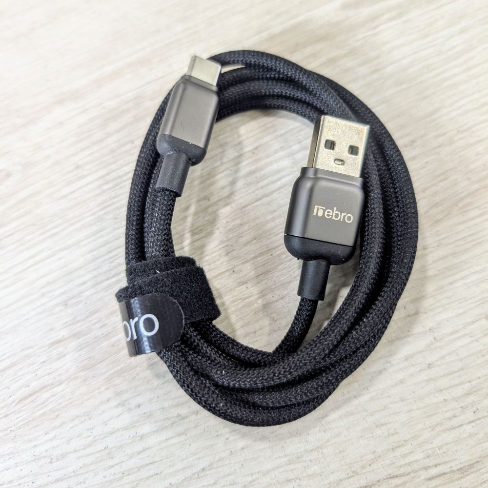 Cable carga ultra rápida máxima 60W, USB-C 1.2M Nebro WD-309T