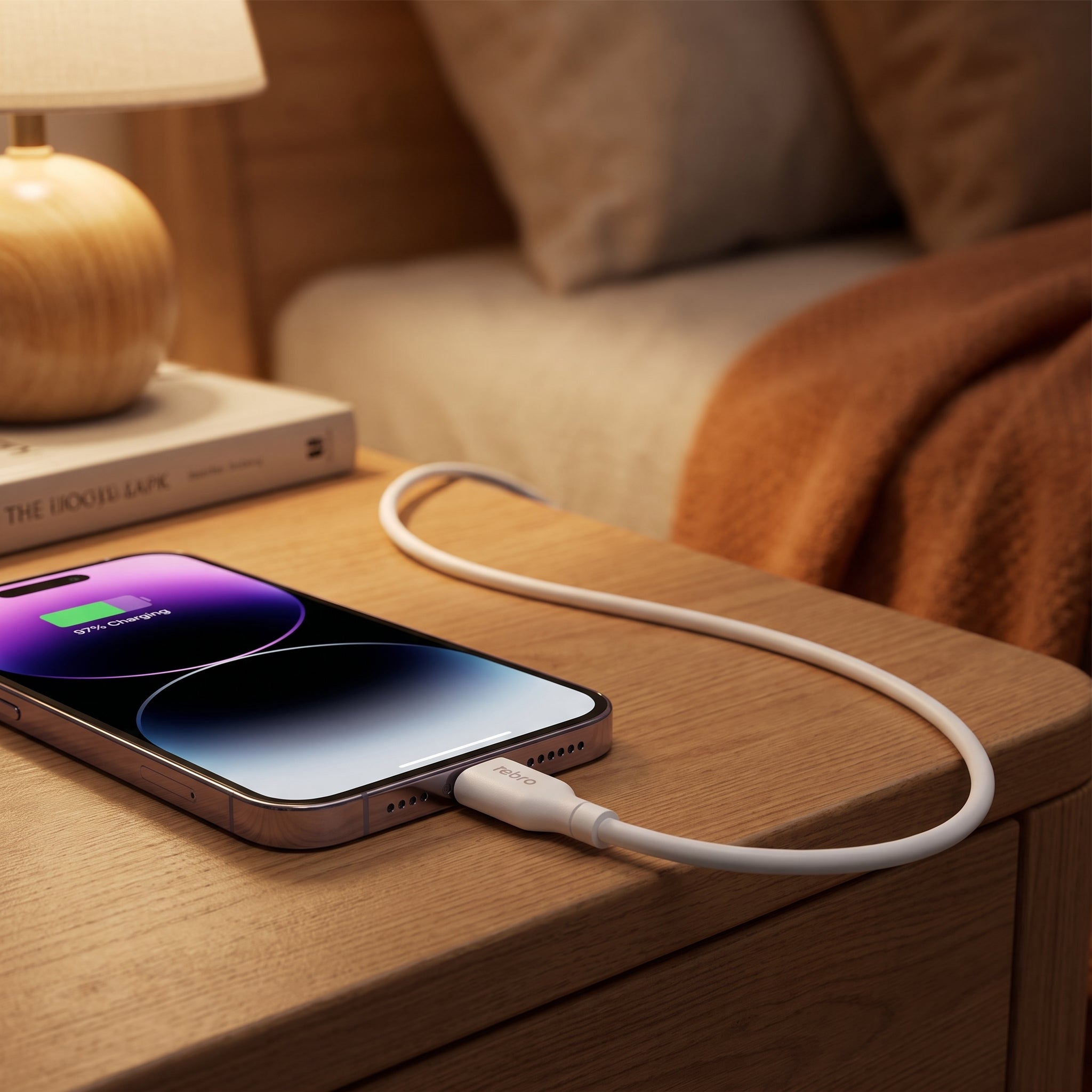 Cable USB-A a USB-C Nebro WD-05T: Carga 30W