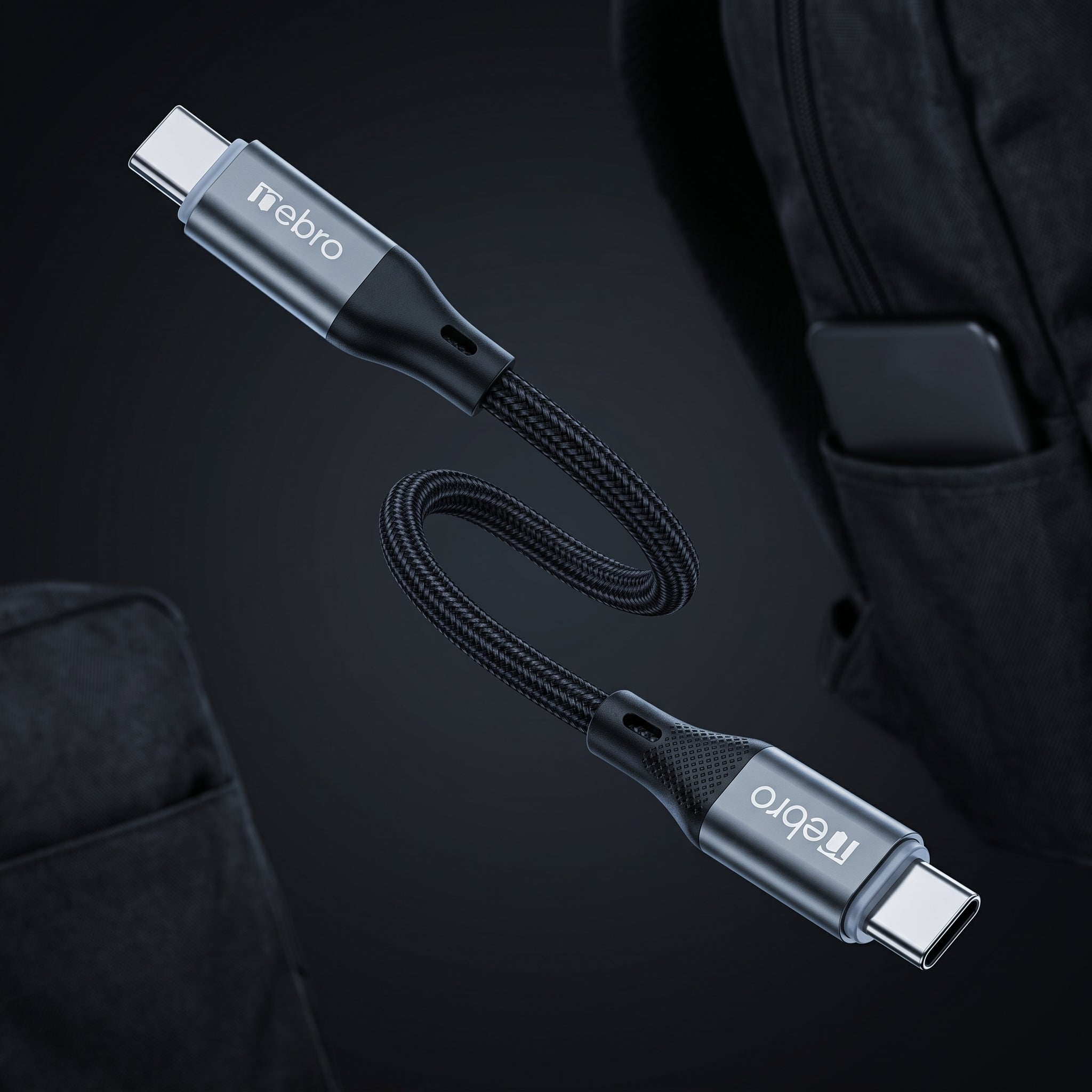 Cable Tipo C NEBRO WD301TT 65W Carga Rápida y Sincronización de Datos