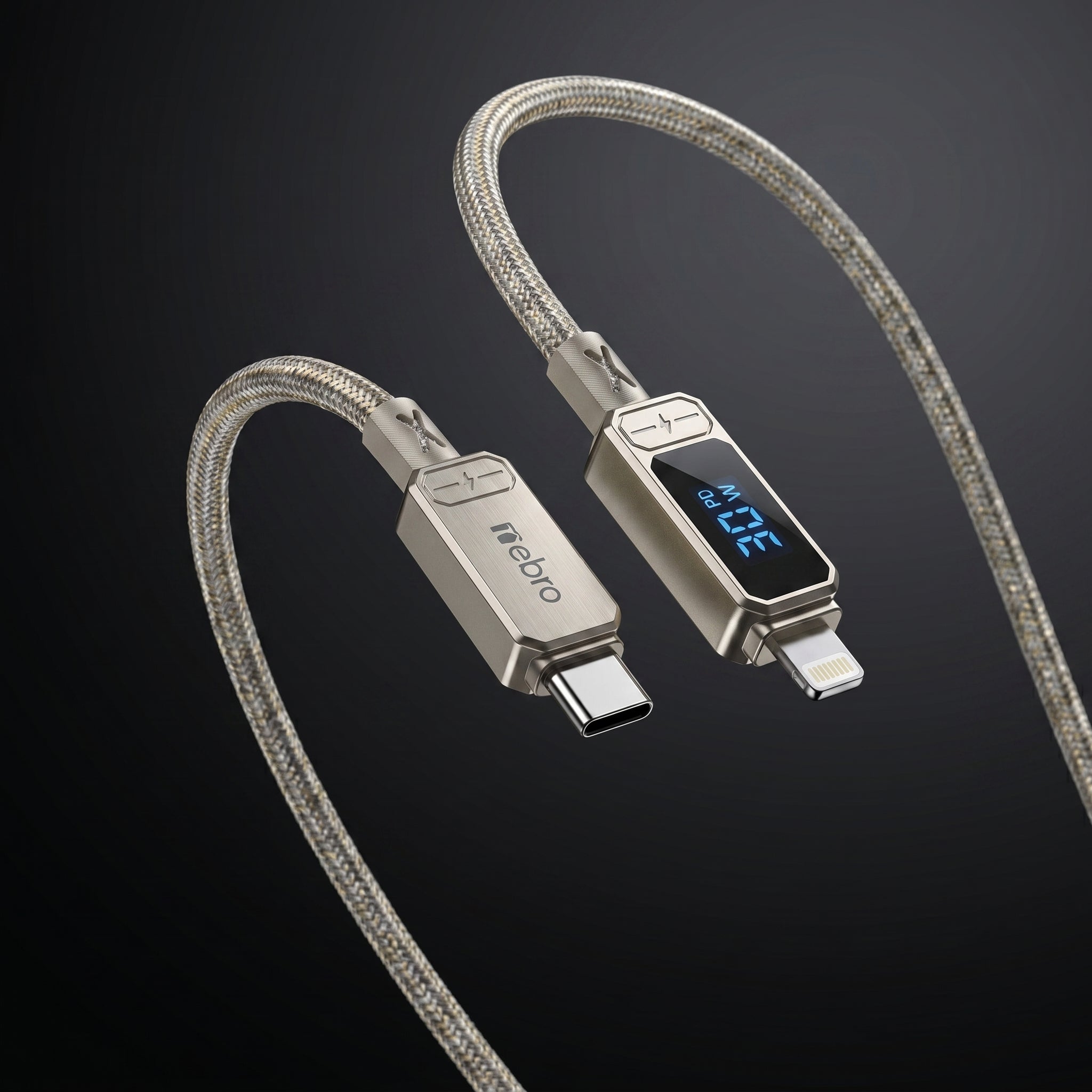 Cable Lightning NEBRO WD-306TL 30W Carga Rápida PD