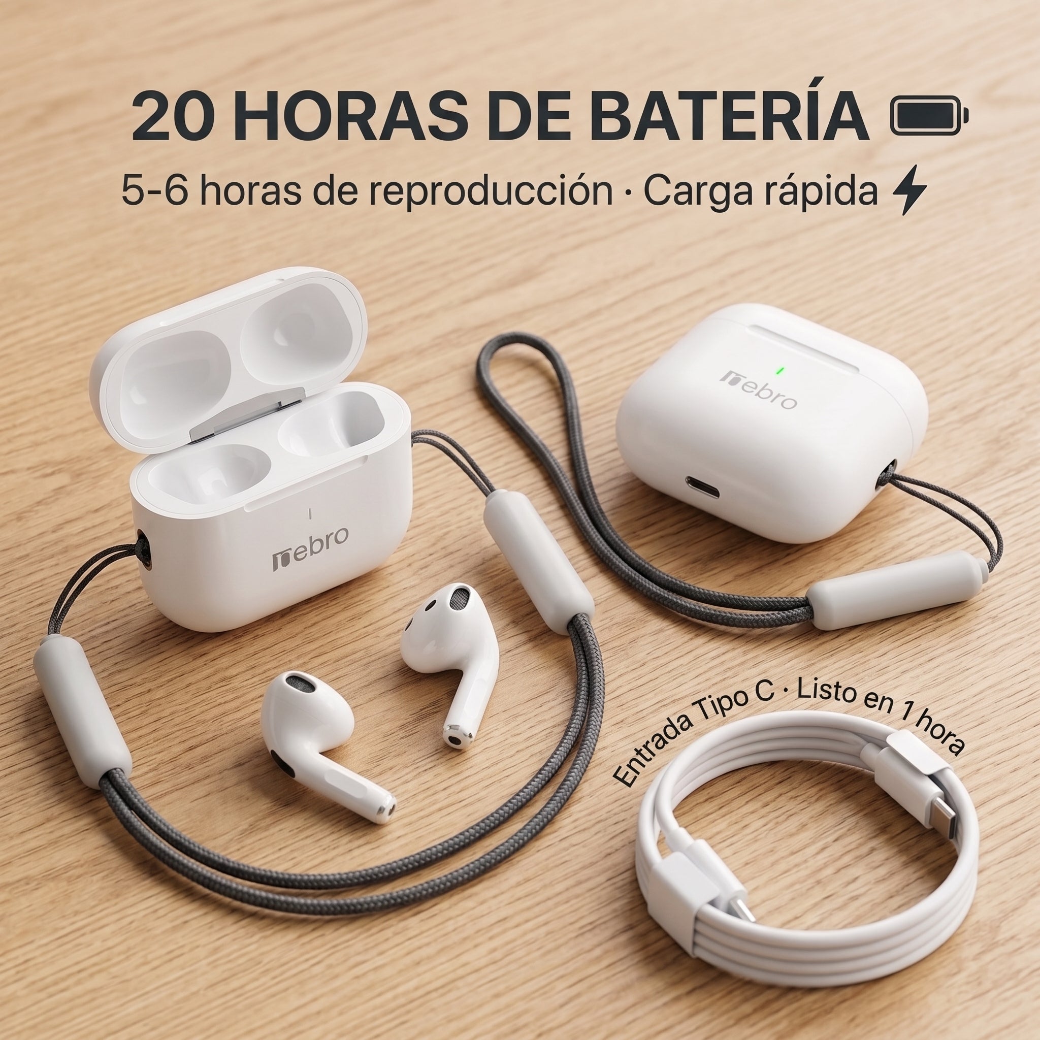 Audífonos Inalámbricos Nebro WE-005