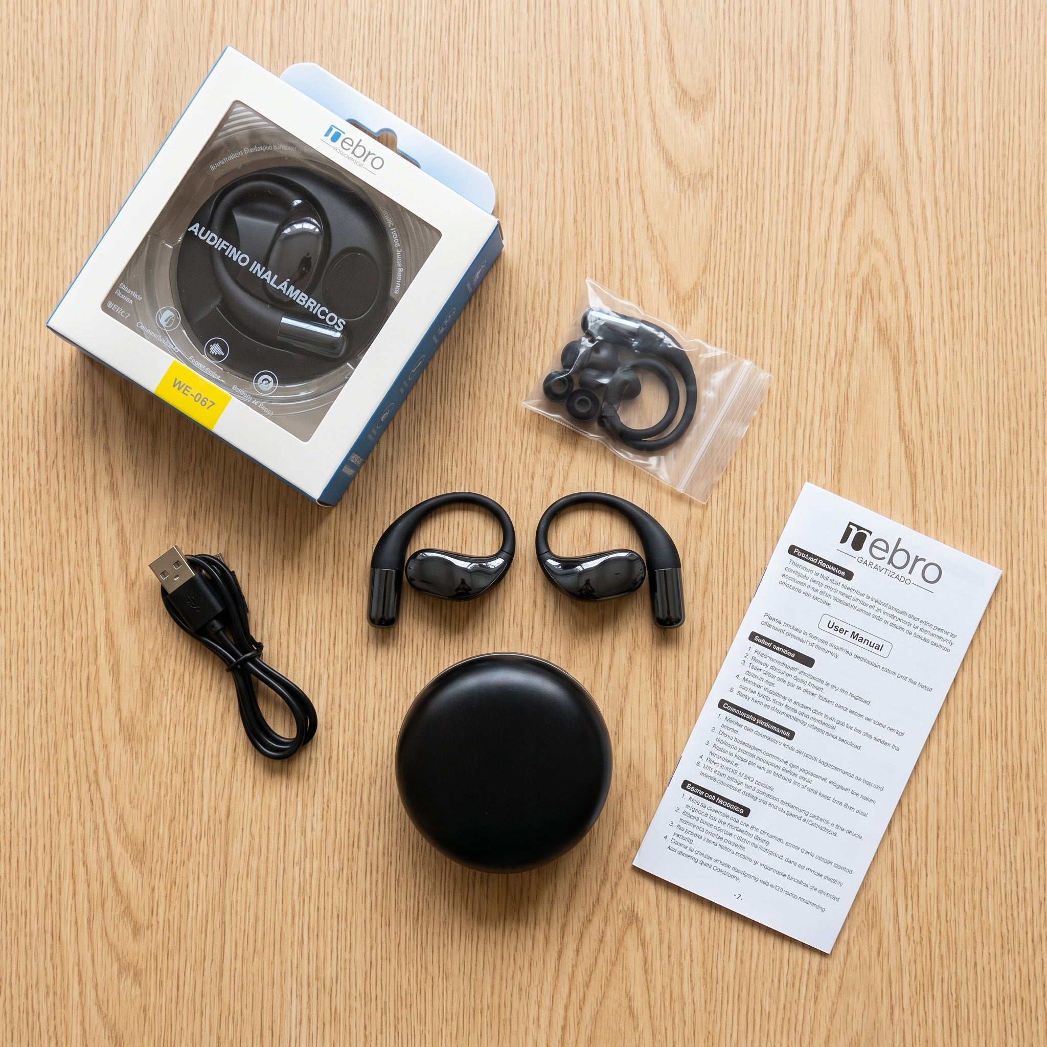 Audífonos Bluetooth NEBRO WE067