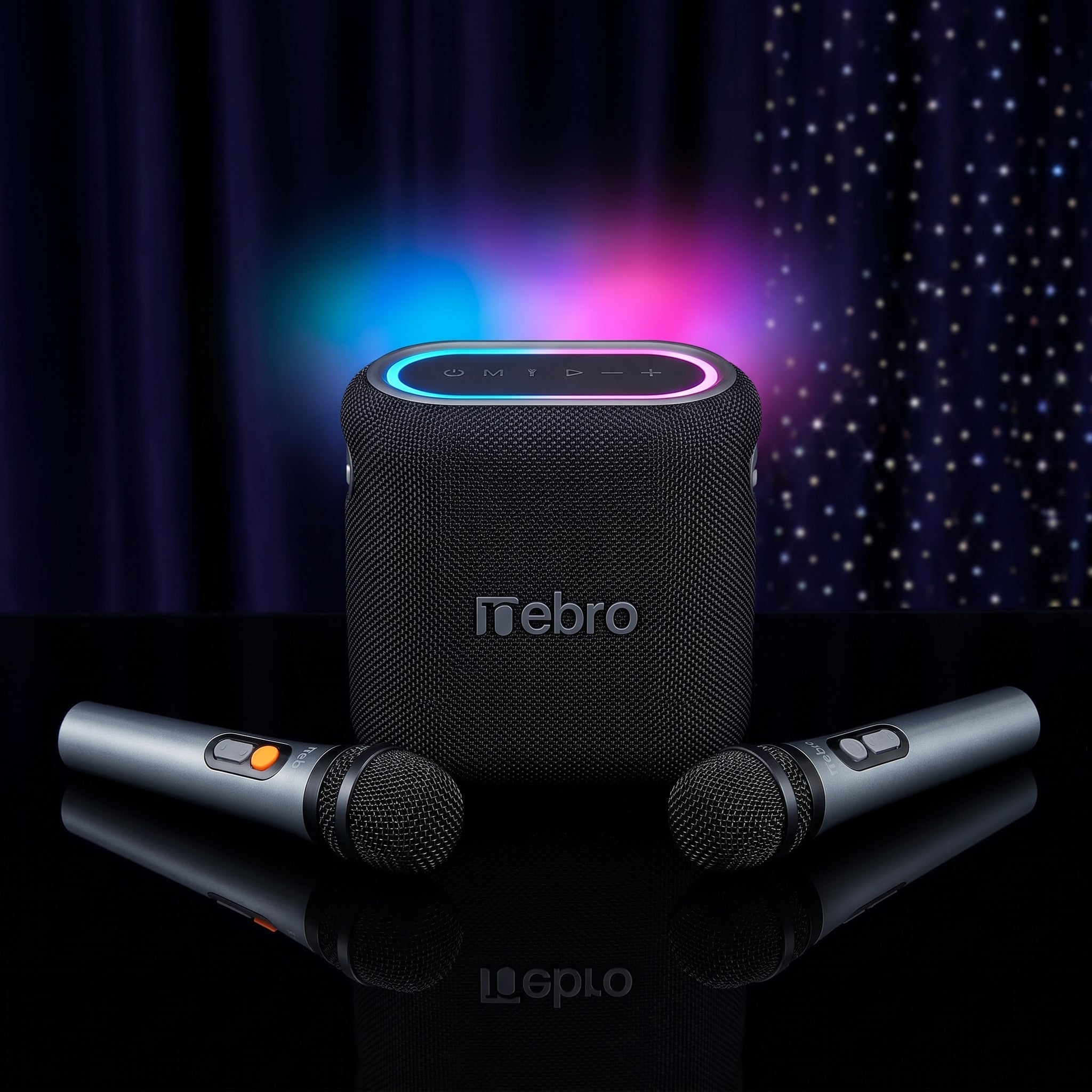 Bocina Bluetooth TWS NEBRO WG080 Bluetooth 50 40W Carga Rápida