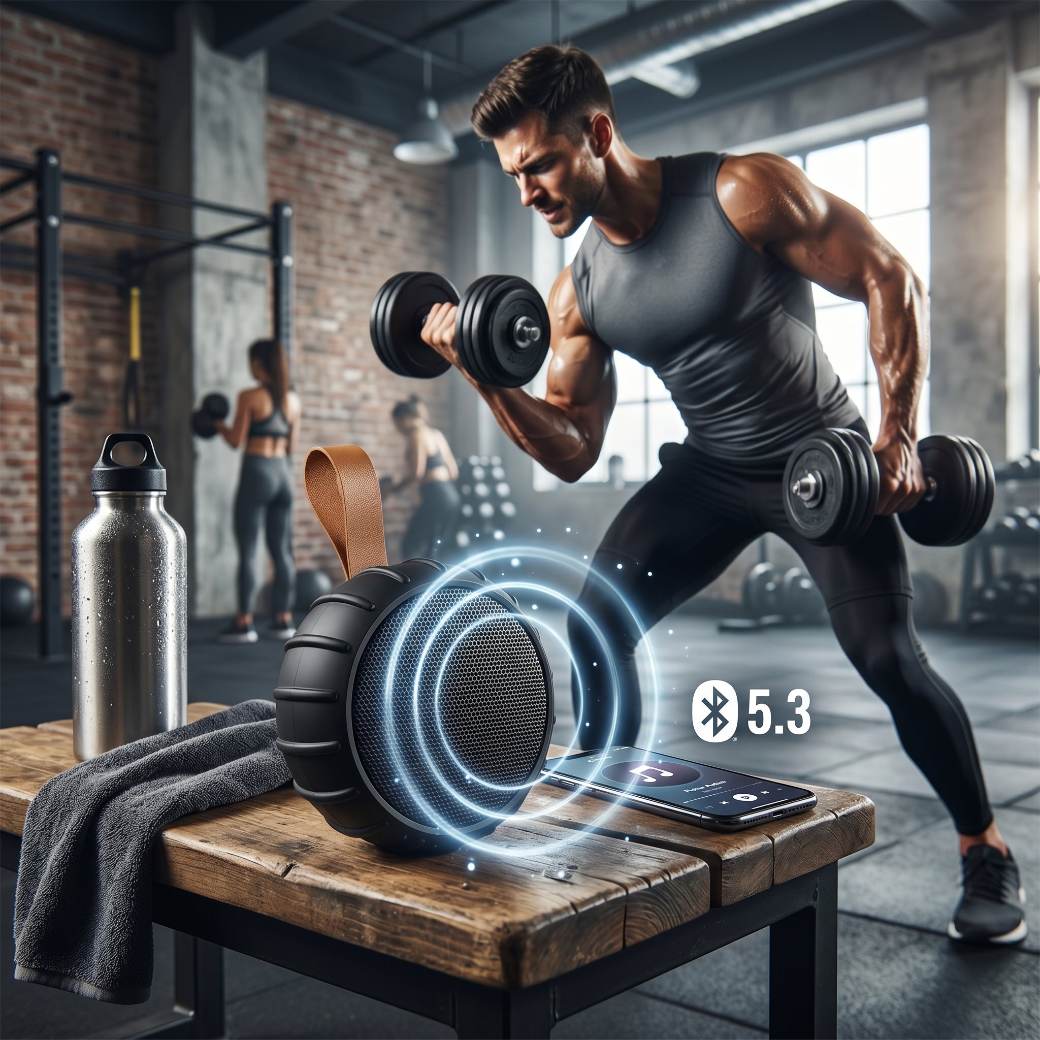 Bocina Bluetooth TWS NEBRO WG132 Bluetooth 53 8W