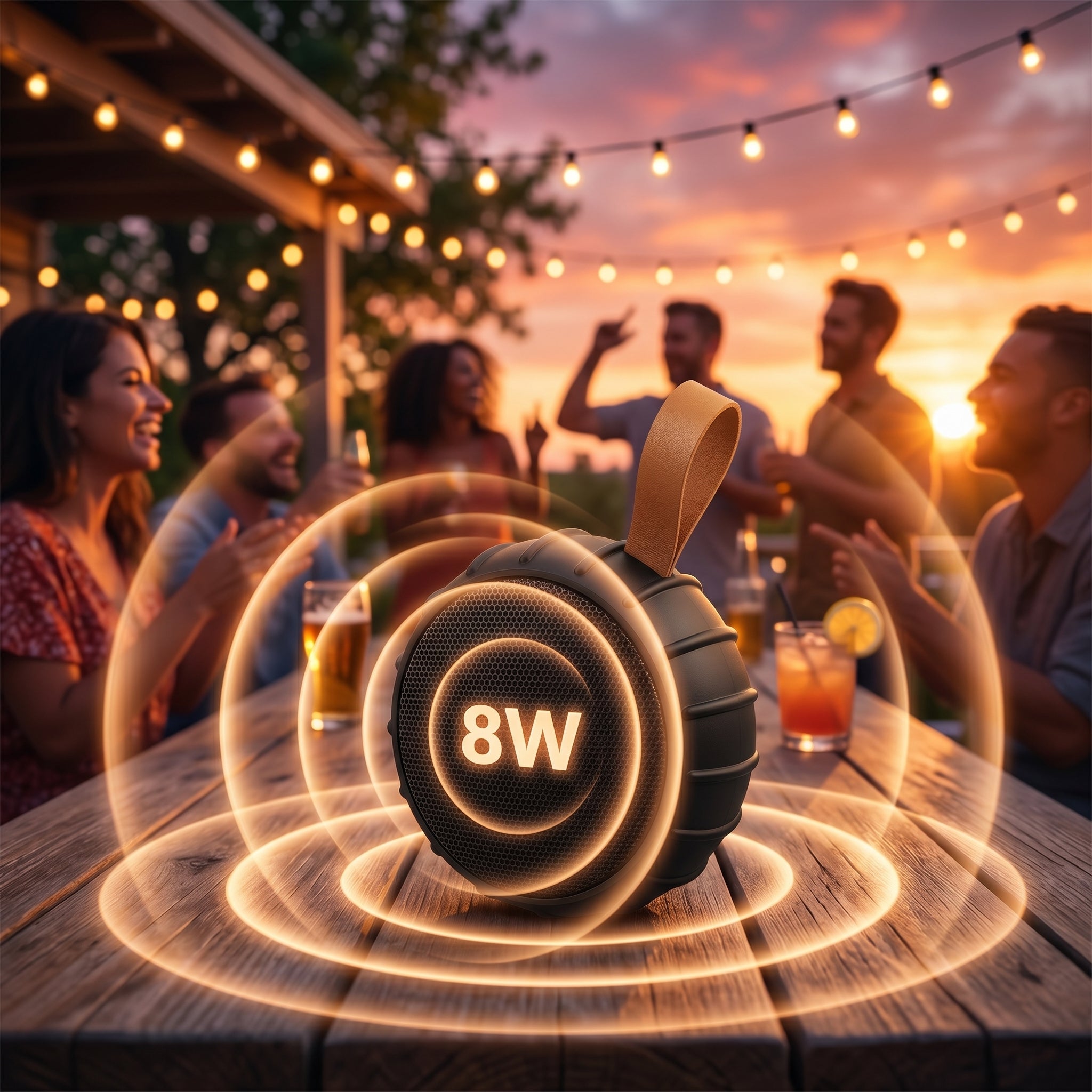 Bocina Bluetooth TWS NEBRO WG132 Bluetooth 53 8W