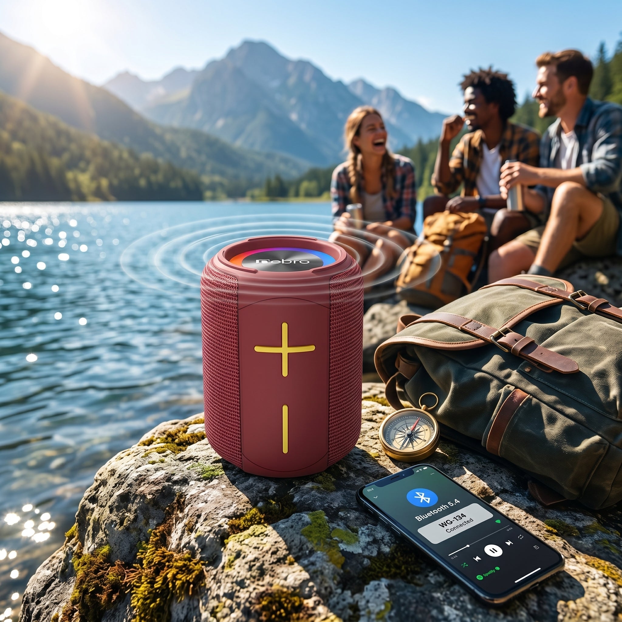 Bocina Bluetooth TWS NEBRO WG134 Bluetooth 54 8W