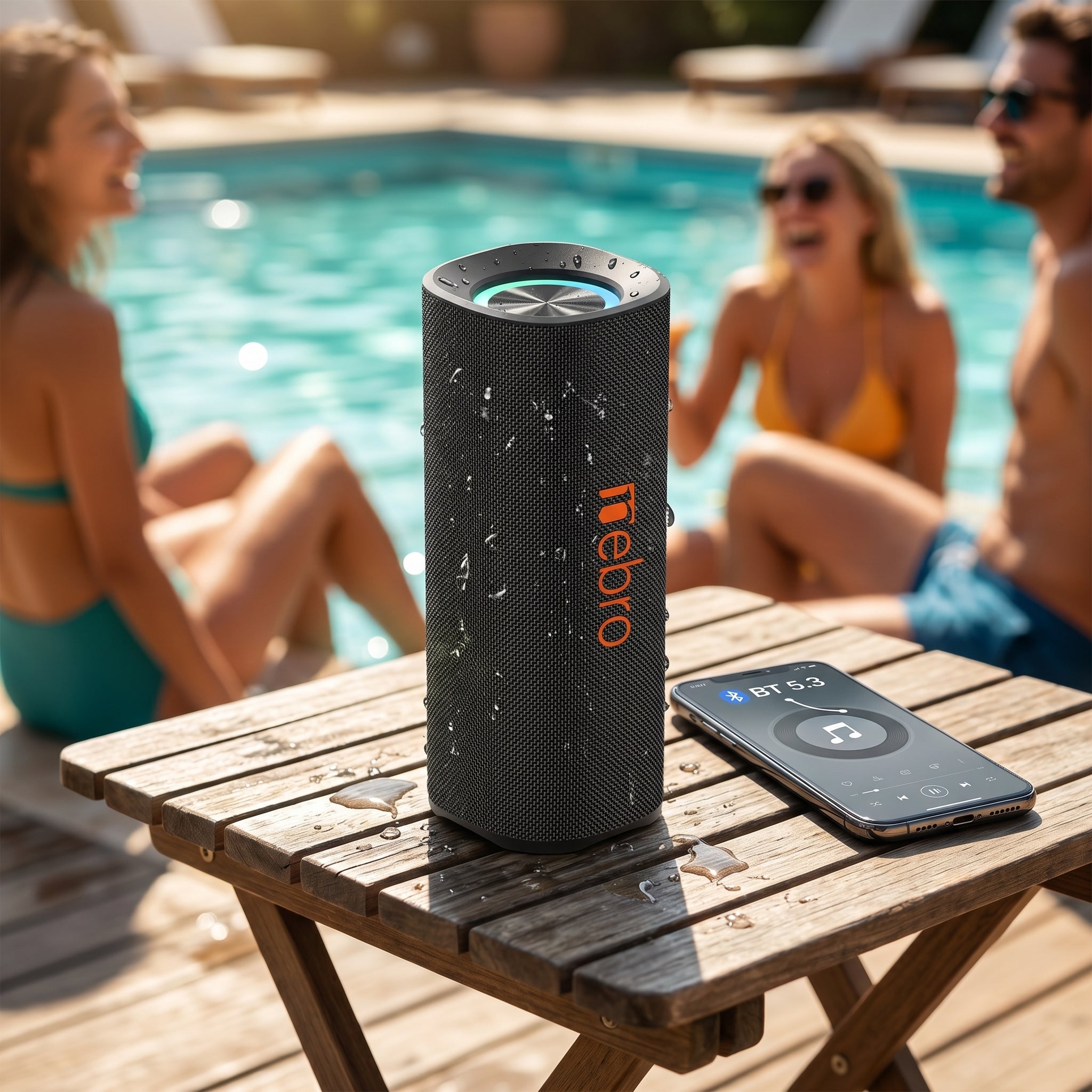 Bocina Bluetooth NEBRO WG140 Bluetooth 53 50W IPX4