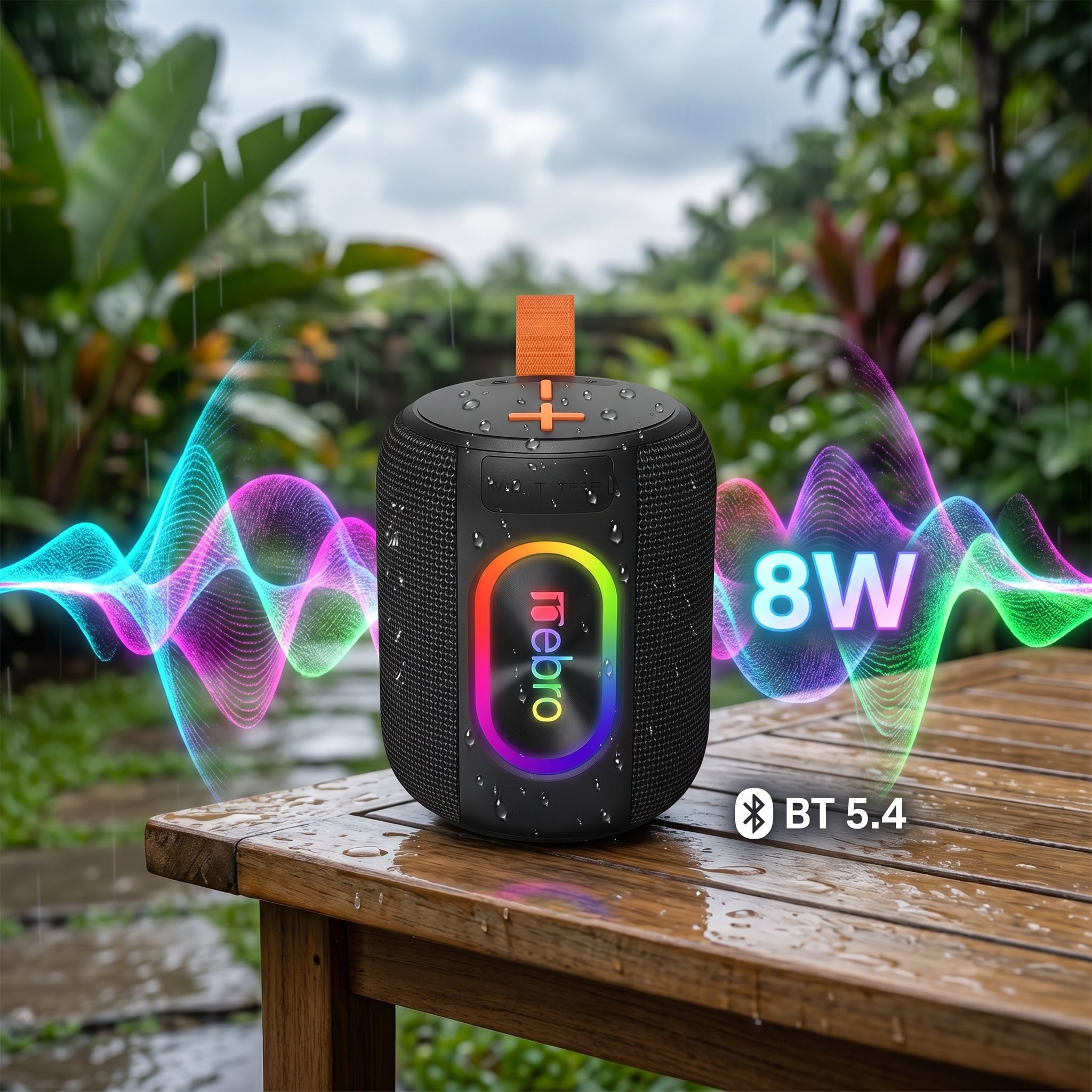 Bocina Bluetooth TWS NEBRO WG146 Bluetooth 54 8W IPX4