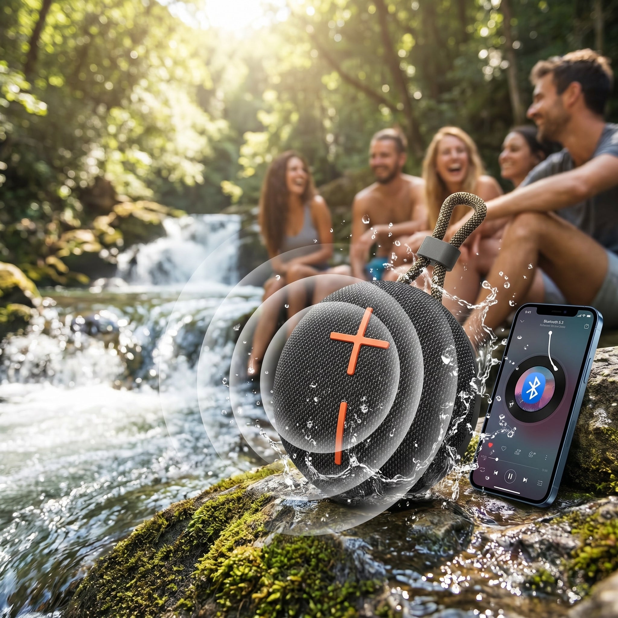 Bocina Bluetooth TWS NEBRO WG147 Bluetooth 53 10W IPX5