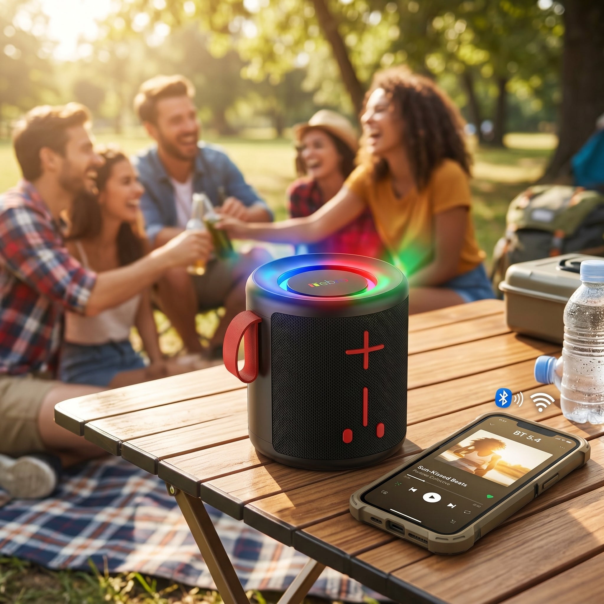 Bocina Bluetooth NEBRO WG190 Bluetooth 54 5W