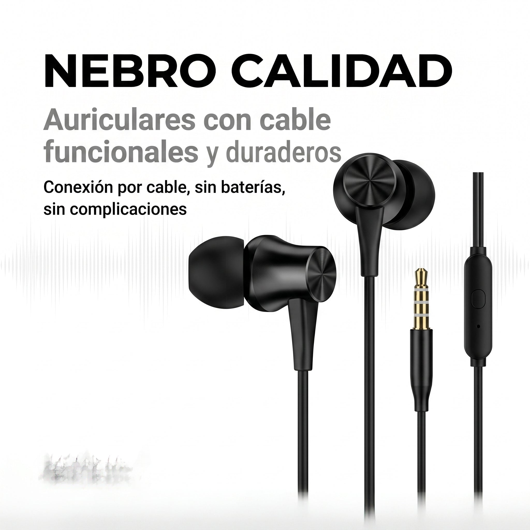 Audífonos Alámbricos NEBRO WJ002