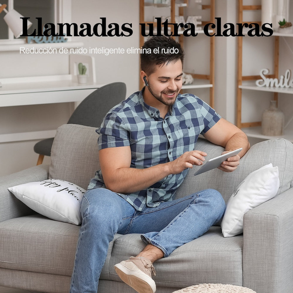 Audífonos Bluetooth Inalámbricos NEBRO WE017 Sonido Estéreo HD 26 Horas Batería