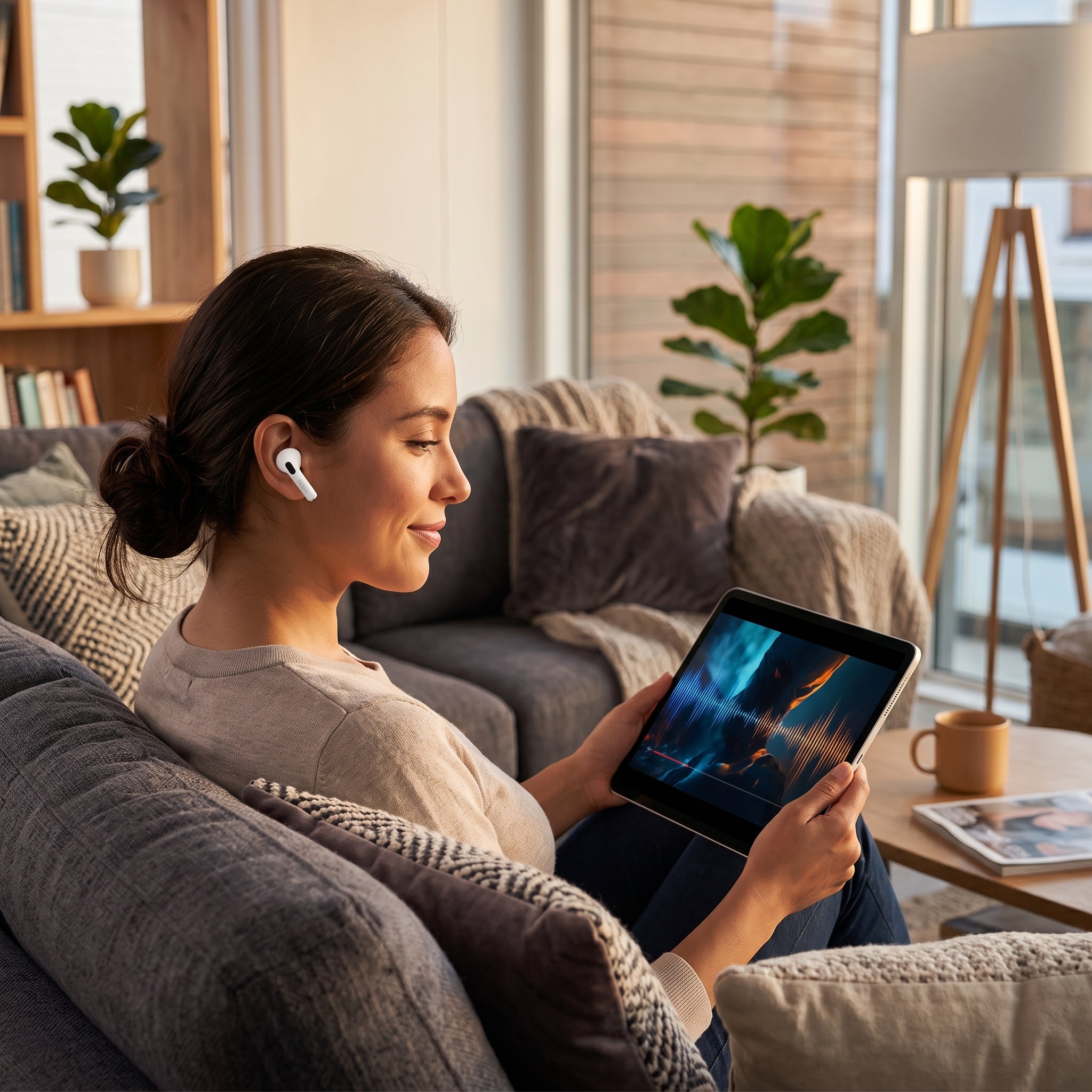 Audífonos Inalámbricos In Ear Nebro WE-013 Bluetooth Sonido Estéreo Control Táctil